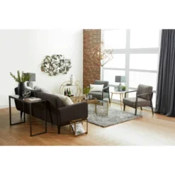 Modern Metal Chandelier With Link Style Chain Gold - Olivia & May 17 Modern Metal Chandelier With Link Style Chain Gold - Olivia & May -Adesso Shop GUEST f9d12779 1582 41ed b0ae 4262808c2c0c