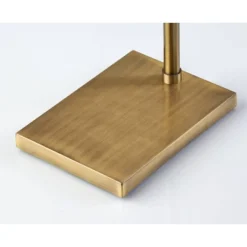 1-Light Dalton Floor Lamp Antique Brass (Includes Light Bulb) - Adesso -Adesso Shop GUEST fc1ae190 4eb9 4b5c 8867 ac701b2493e6