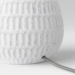 Ceramic Textured Table Lamp Base White - Threshold™ 5 Ceramic Textured Table Lamp Base White - Threshold™ -Adesso Shop GUEST fc9f4ede e288 4863 a616 ae078ed887a0