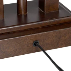 Possini Euro Design Possini Euro Deacon Bronze Gooseneck Lamps With USB And Outlet Set Of 2 -Adesso Shop GUEST fcd1b0d9 a305 4267 a4f9 4bc9ccc87eab