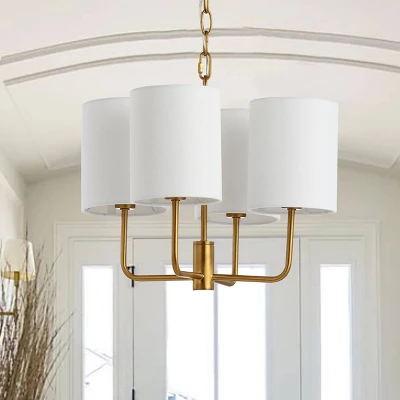 Elias Chandelier Brass/Gold - Safavieh 2 Elias Chandelier Brass/Gold - Safavieh - Image 2