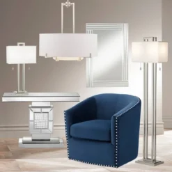 Possini Euro Design Modern Floor Lamp 62" Tall Brushed Nickel Openwork Rectangular Profile Off White Fabric Shade For Living Room Reading 15 Possini Euro Design Modern Floor Lamp 62" Tall Brushed Nickel Openwork Rectangular Profile Off White Fabric Shade For Living Room Reading -Adesso Shop GUEST fe25067f a19c 4e1c 829e 5d26bb3dff2f