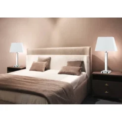 28" Metal Desk Lamp Brushed Steel - Cal Lighting