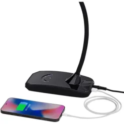 360 Lighting Ricky Modern Desk Lamp 13 3/4" High Black With USB Charging Port LED Gooseneck Touch On Off Dimmer For Bedroom Bedside Office House Desk -Adesso Shop GUEST febde895 fa11 4367 8be0 0a1ead9afe49