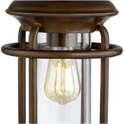 Franklin Iron Works Andreas Industrial Table Lamp 26" High Brown Metal With Nightlight LED And USB Charging Port Oatmeal Shade For Living Room Desk 10 Franklin Iron Works Andreas Industrial Table Lamp 26" High Brown Metal With Nightlight LED And USB Charging Port Oatmeal Shade For Living Room Desk -Adesso Shop GUEST ff266ca9 dba5 4542 8acd 1d5d696cd6f5